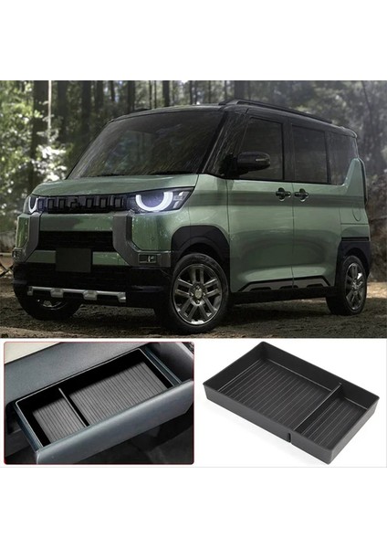 Orta Konsol Organizatörü Koltuk Saklama Kutusu Tepsisi Mitsubishi Delica Mini 2023 2024 Iç Aksesuarlar (Yurt Dışından) fiyatları