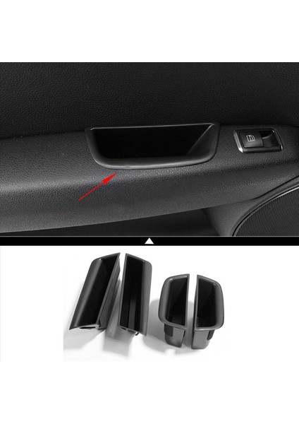 16PCS Araba Ön Kapı Koltuk Alanı Depolama Kutusu Mercedes Benz C Sınıfı W204 2008-2014 Iç Modifikasyon Dekoratif (Yurt Dışından) modelleri