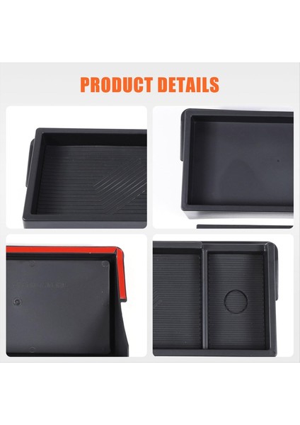 Vw Id 7 Id7 2024 Otomobil Gezinme Ekranı Arka Depolama Kutusu Organizatör Ekleme Için Orta Konsol Konsolu Kesme Depolama Tepsisi (Yurt Dışından) indirimleri