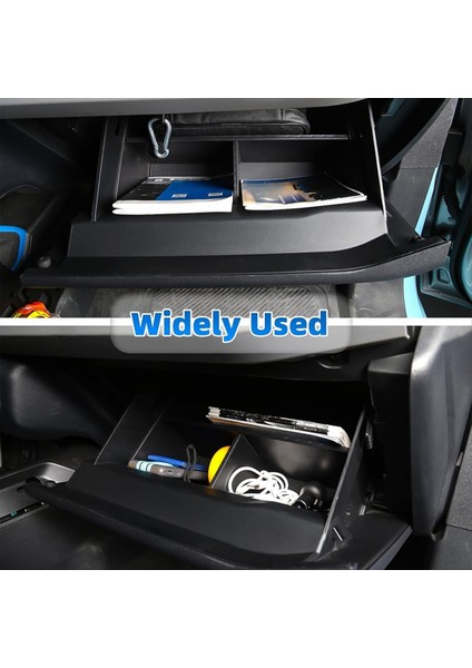 Ford Bronco 2021-2024 2/4 Kapalı Aksesuarlar Için Eldiven Kutusu Bölücüler Organizatörü Yan Depolama Bölücüler Depolama Kutusu Takma (Yurt Dışından) indirimleri