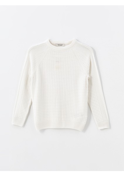 Yeni Sezon Bisiklet Yaka Uzun Kollu Erkek Çocuk Kazak