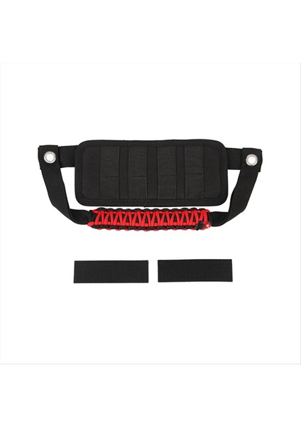 Ford Bronco 2021-2024 Otomobil Iç Aksesuarları Için Ön Kapı Çatı Tutma Tapı Molle Panel Depolama Organizatörü (Yurt Dışından)