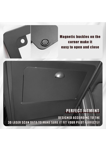 Honda Pilot 2023 2024 Orta Konsol Gizli Saklama Kutusu Merkez Konsolu Gizlilik Saklama Kutusu Organizatör (Yurt Dışından) indirimleri