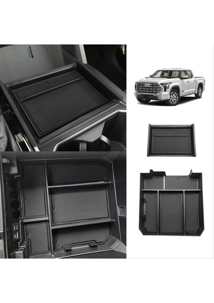 Merkez Konsol Organizatörü+Toyota Tundra Için Alt Tepsisi 2022-2025 Kolçak Saklama Kutusu Aksesuarları (Yurt Dışından) fırsatları