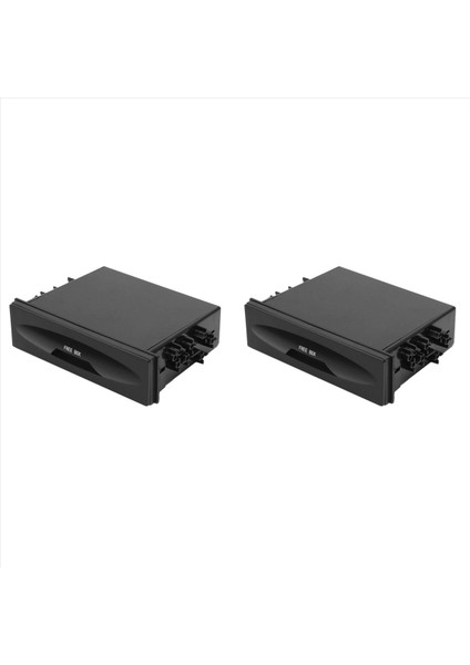 2x Evrensel Araç Saklama Kutusu Cx-38 Tek Katmanlı Otomatik Tek Din Dash Radyo Kurulumu Cep Kiti 177X50X120MM (Yurt Dışından) modelleri