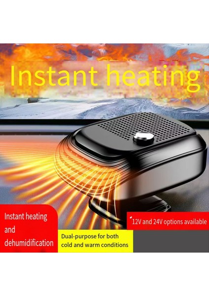 12V Elektrikli Araba Isıtıcı Taşınabilir Demister Dondurucu Isıtma Fanı Kurutucu Ön Cam Koruma Aracı Fan (Yurt Dışından) fırsatları