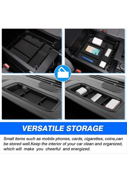 Toyota Tundra 2022-2025 Kol Dayama Depolama Kutusu Aksesuarları Için Merkez Konsol Organizatör Gösterge Panosu Organizatör Tepsisi (Yurt Dışından) indirimleri