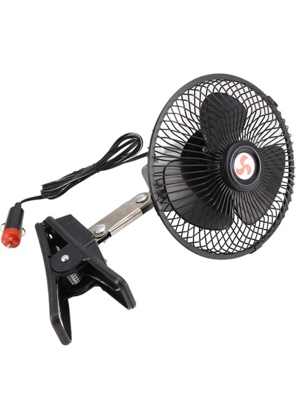 12V Taşınabilir Araç Otomatik Elektrikli Araba Fan Salınan Araba Soğutma Fanı Çakma ile Düşük Gürültü 6 Inç (Yurt Dışından) fiyatları