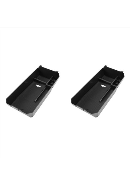 2x Merkez Konsol Organizatör Tepsisi Mercedes Benz W205 C Sınıfı W253 Glc Sınıfı 2015-2020 Konsol Koltuk Saklama Kutusu (Yurt Dışından)