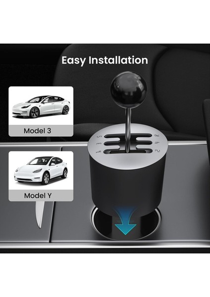 Tesla Model 3 Model Y Fincan Tutucusu Için Tesla Cup Tutucu Dişli Değiştirici Oyuncak Için Tesla Model Y Aksesuarları Için Ideal Eğlence Için (Yurt Dışından) indirimleri