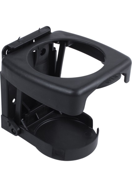 Siyah Plastik Katlanır Araba Kamyon Içecek Fincan Şişe Tutucu Standı (Yurt Dışından)