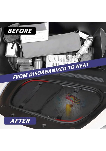 Tesla Model Y 2020-2025 Yalıtım Soğutucu Çanta Ön Bagaj Depolama Organizatör (Yurt Dışından) modelleri