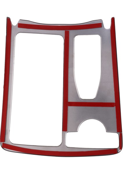 5x Merkez Konsol Tutucu Su Kupası Tutucu Panel Dekorasyon Trim Mercedes Benz C Sınıfı W204 2008-2014 Rhd (Yurt Dışından) modelleri