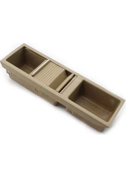Merkez Konsol Depolama Tepsileri Bmw E46 3 Serisi Içecek Tutucu 51168248504 51168217953 Bej (Yurt Dışından)