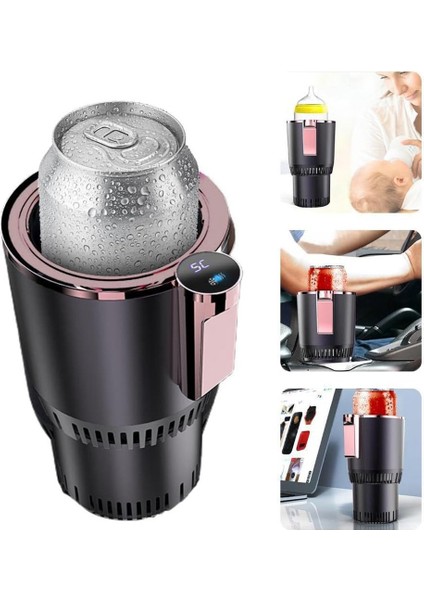 2 Arada 1 Akıllı Araba Fincanı Isıtıcı ve Soğutma ve Isıtma Fonksiyonları ile Soğutucu Otomatik Kupa Yalıtımlar Için Tumbler Için Soğutucu (Yurt Dışından) fiyatları