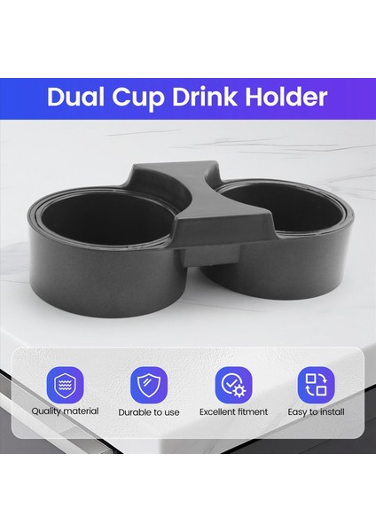 Fincan Tutucu Araba Iç Ürünleri Chevrolet Corvette C7 2014-2020 Kupa Sahibi Için Genişletilebilir Çift Fincan Içecek Sahibi (Yurt Dışından) indirimleri