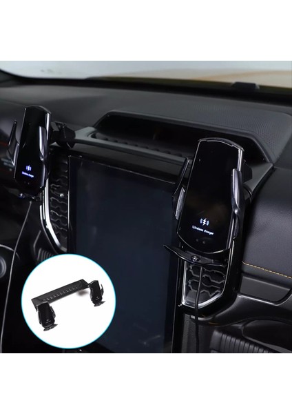 Ford Ranger Için Telefon Tutucu 2023 2024 Araba Gösterge Tablosu Telefon Montajı Destek Kablosuz Şarj Braket Aksesuarları (Yurt Dışından) modelleri