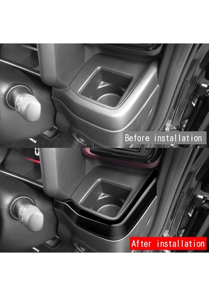 Araba Merkezi Döşeme Gösterge Tablosu Su Kupası Trim Sticker Suzuki Spacia/spacia Özel MK04 Serisi Rhd A (Yurt Dışından) indirimleri