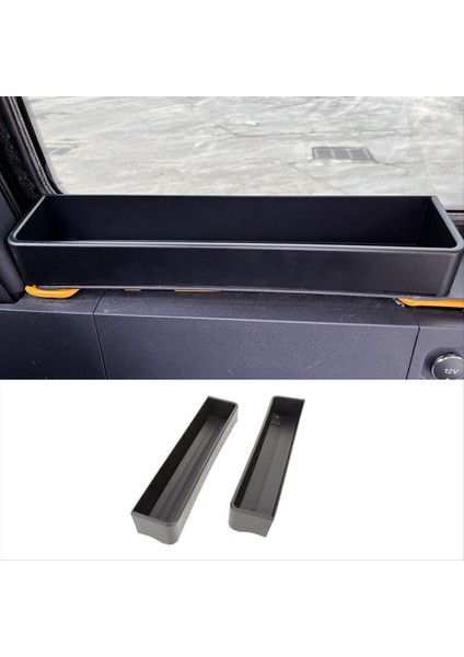 Ford Bronco 2021-2024 4 Kapı Gövde Caddy Kutusu Iç Aksesuarları Için Bagaj Yan Depolama Kutusu Tepsisi Organizatör (Yurt Dışından) modelleri