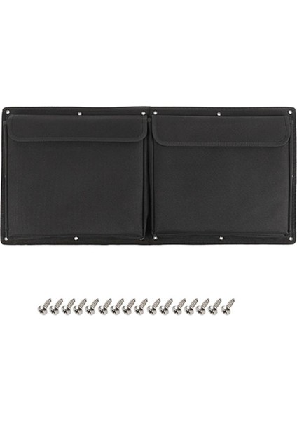 Jeep Wrangler Için Jk Jl 2007-2023 Kuyruk Kapısı Depolama Çantası Aracı Kiti Organizatör Araç Aksesuarları Siyah (Yurt Dışından)