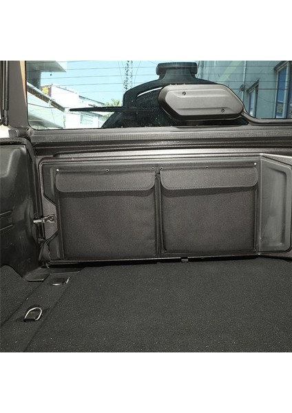 Jeep Wrangler Için Jk Jl 2007-2023 Kuyruk Kapısı Depolama Çantası Aracı Kiti Organizatör Araç Aksesuarları Siyah (Yurt Dışından) modelleri