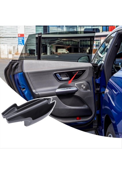 Mercedes Benz Eqe 2022-2024 Kapı Kolu Cep Tepsisi Arka Kapı Için Araba Kapısı Depolama Kutusu Organizatör Tepsisi (Yurt Dışından) indirimleri