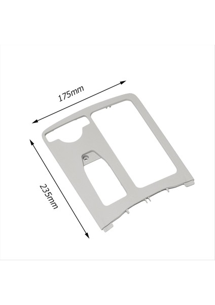 Araba Merkezi Kupa Tutucu Içecek Kupası Tutucu Tepsi Depolama Kapağı Mercedes Benz C-Serisi W204 2046800107 Gri (Yurt Dışından) fiyatları