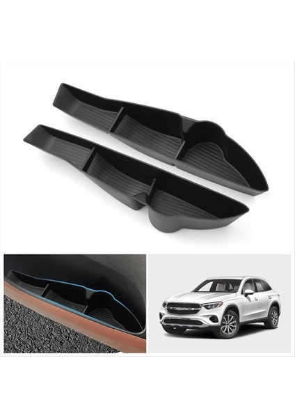 Mercedes Benz GLC300 2023 2024 Kapı Tarafı Saklama Kutusu Tepsisi Arka Kapı Tarafı Organizatör Tepsisi Aksesuarları (Yurt Dışından) fiyatları