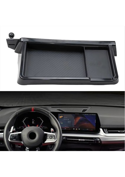 Bmw X1 U11 2023 Gösterge Paneli Tepsi Telefon Tutucu Montajı Için Orta Konsol Navigasyon Ekran Saklama Kutusu (Yurt Dışından) indirimleri