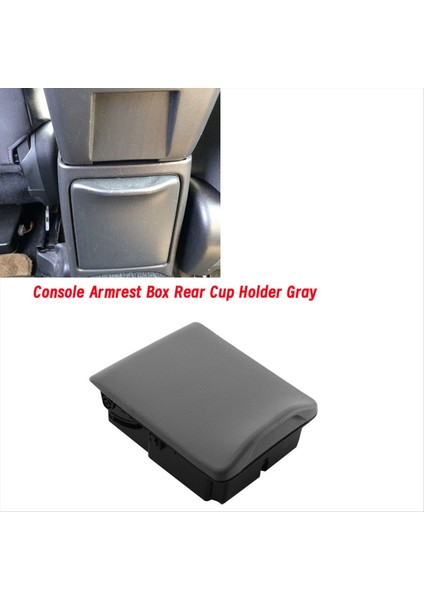 66150SA100ND Araba Konsolu Arka Kupa Tutucu Subaru Forester Için Gray 2003-2008 Kolfest Kutusu Arka Ac Ac Hava Outlet Içecek Tutucu (Yurt Dışından) fiyatları