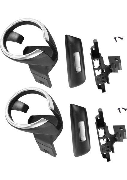 2x Araba Ön Bardak Içecek Tutucu Arka Koltuk Araba Fincan Tutucu For-Bmw 135I 128I X1 E82 E84 E81 E87N Içecek Tutucu (Yurt Dışından)