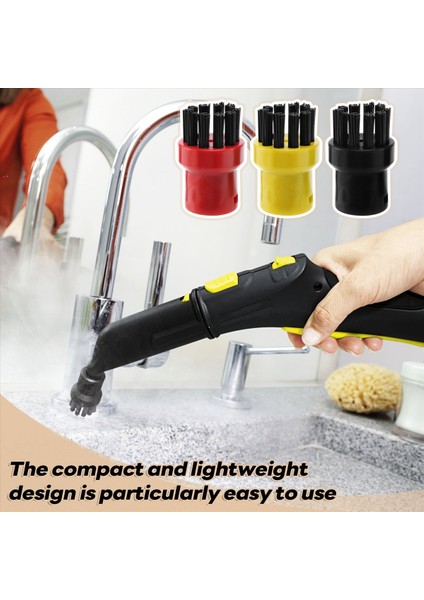 Karcher Sc1 Sc2 Için Buharlı Temizleyici Cam Pencere Nozulu Yuvarlak Fırça (Yurt Dışından) indirimleri