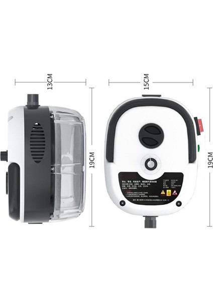 2500W Buharlı Temizleyici Yüksek Sıcaklık Sterilizasyonu (Abd) Beyaz (Yurt Dışından) fiyatları