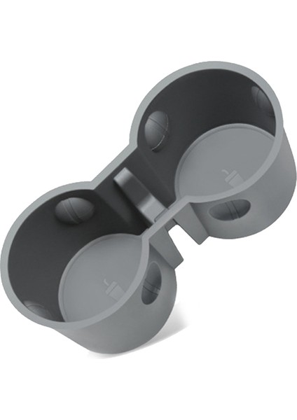 Tpe Çift Delikli Su Kupası Sabitleme Tutucu Saklama Kutusu Konsol Kupası Tesla Model 3 Model Y 2021 2022 (Yurt Dışından)