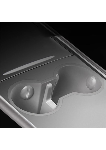 Tpe Çift Delikli Su Kupası Sabitleme Tutucu Saklama Kutusu Konsol Kupası Tesla Model 3 Model Y 2021 2022 (Yurt Dışından) indirimleri