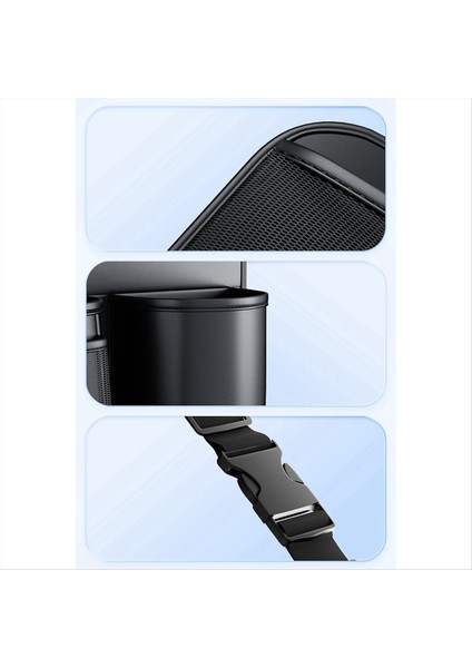 Araba Bagaj Asılı Torba Deri Suv Koltuk Arka Depolama Torbası Arka Koltuk Aletleri Su Bardak Organizatör Cep Stow (Yurt Dışından) fırsatları