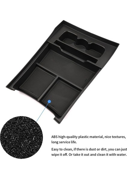 Merkez Konsol Organizatörü Rivian R1T R1S 2022 2023 Aksesuarları Için Alt Saklama Kutusu Organizatörü (Yurt Dışından) fırsatları