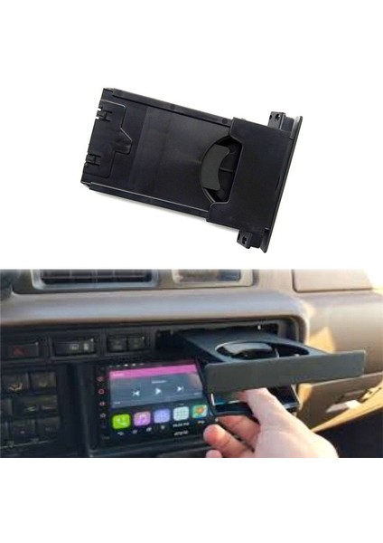 Araba Dash Console Geri Çekilebilir Kupa Tutucu 55620-60010 5562060010 Toyota Land Cruiser LX450 1995-1997 (Yurt Dışından) modelleri