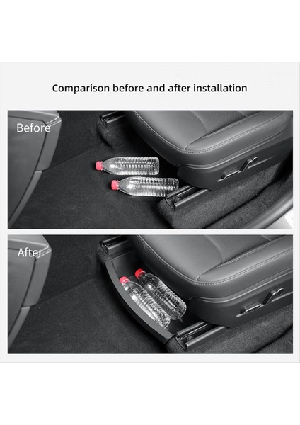 Tesla Model Y Juniper 2025 Için Koltuk Saklama Kutusunun Altında Koltuk Gizli Organizatör Tepsisi Iç Aksesuarları (Yurt Dışından) indirimleri