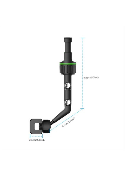Evrensel Araba Telefon Tutucu Çok Fonksiyonlu 360 Derece Dönebilir Otomatik Dikiz Ayna Koltuk Asma Klips B Grey (Yurt Dışından) indirimleri