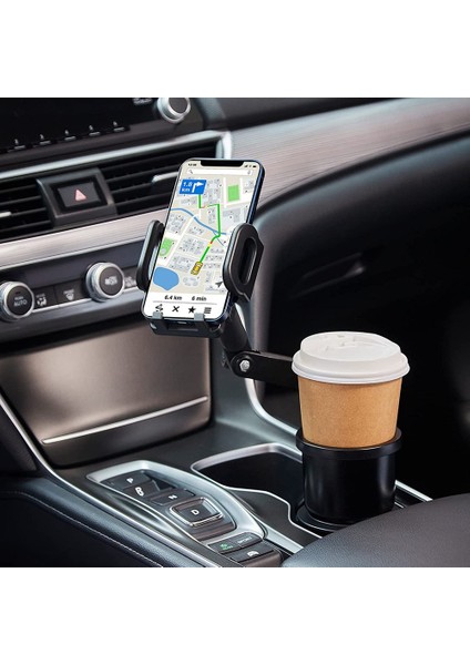 Kupa Tutucu Araba Için Genişletici 360 ° Rotasyon Kupa Tutucu Telefon Montajı Iphone/samsung Için Uyumlu Tüm Akıllı Telefonlar (Yurt Dışından) fiyatları