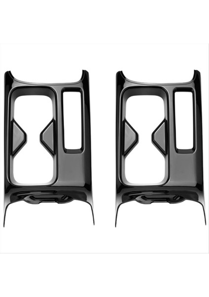 2pcs Araba Parlak Siyah Merkez Konsolu Su Kupası Tutucu Dekorasyon Kapağı Honda Hrv Hr-V Vezel 2021 2022 (Yurt Dışından) fiyatları