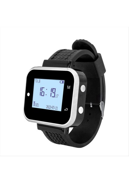 Kablosuz Çağrı Sistemi 5 Tablo Çağrı Düğmesi Vericileri 1 Izle Çağrı Restoran Garson Servisi Bell Buzzer B (Yurt Dışından) indirimleri