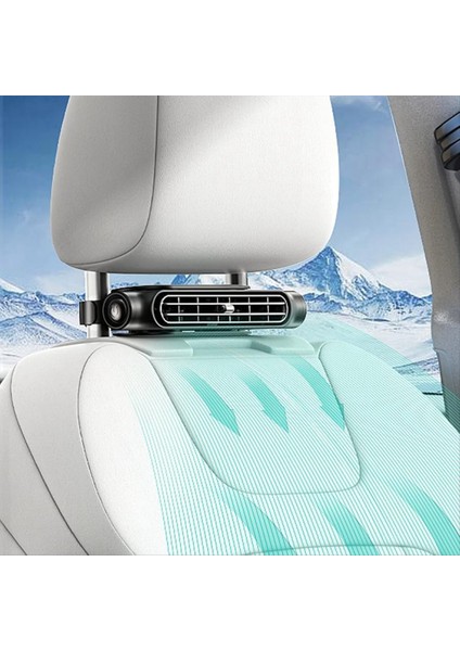 Arka Koltuk Yolcu Için Elektrikli Otomobil Fanları Taşınabilir Sabibat Arka Koltuk Fanı Suv White Için Üç Hızlı Düzenleme ile (Yurt Dışından) fiyatları