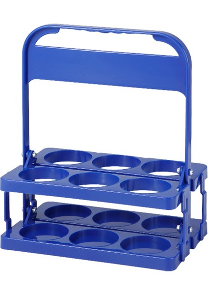 Taşınabilir Bira Taşıyıcı-Collaperable 6 Paket Içecek Tutucu Yeniden Kullanılabilir Plastik Şarap ve Bira Rafı Piknik ve Partiler Için Ideal (Yurt Dışından)