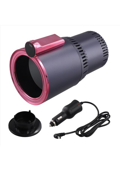 12V Araba 2 Arada 1 Isıtma Kupası Isıtıcı Soğutucu Kupa Akıllı Kupa Tutucu Dijital Ekran Sıcaklık Içecekleri Tutucular Mor (Yurt Dışından) fiyatları