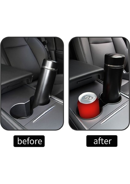 Araba Merkezi Kontrol Su Kupası Sabit Tutucu Yuva Kayma Limit Tesla Model Y Model 3 Için Klipsörler (Yurt Dışından) fırsatları