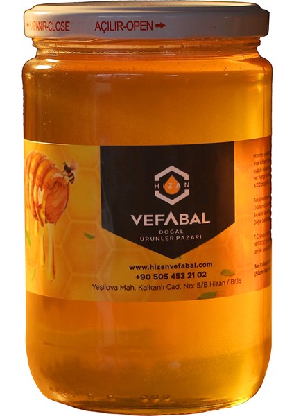 Hizan Süzme Bal - 850 gr