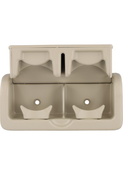 Araba Arka Koltuk Konsol Kupa Tutucu Montaj Kupa Tutucu Takma Kapağı 88741-1LK3D Nissan Armada Infiniti QX56 QX80 Bej (Yurt Dışından)