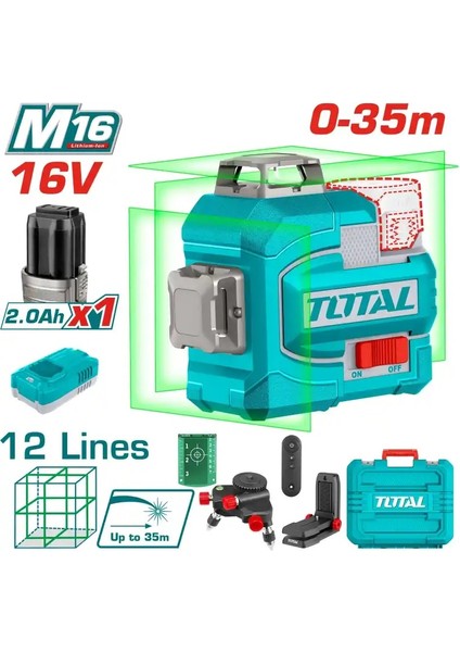 Akülü Yeşil Lazer Hizalama TLL301201E modelleri